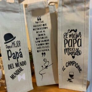 bolsas crea personalizada para vino