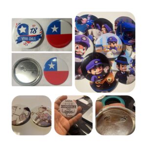 CHAPITAS EN DOS TAMAÑOS