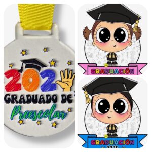 MEDALLAS PERSONALIZADAS SUBLIMADAS